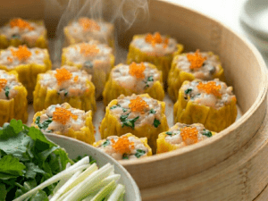 Shrimp w. Watercress Sui-Mai