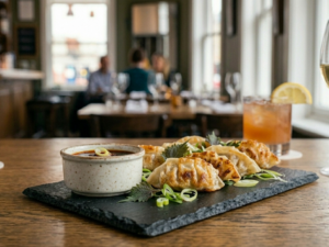 A&A Gourmet Chicken Potsticker Gyoza - Crispy Pan-Fried Asian Dumpling | Frozen Appetizer