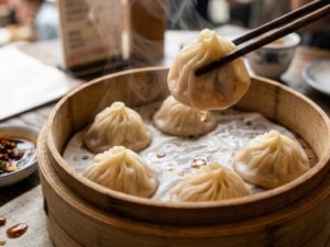 A&A Gourmet Pork Soup Dumpling (Xiao Long Bao) - Authentic Steamed Chinese Dumpling | Frozen Dim Sum
