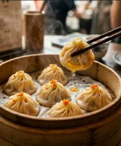 A&A Gourmet Crab & Pork Soup Dumpling (Xiao Long Bao) - Premium Steamed Dumpling | Frozen Dim Sum
