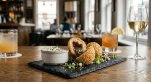 A&A Gourmet Sesame Ball - Crispy Fried Glutinous Rice Ball with Sweet Filling | Asian Dessert Appetizer