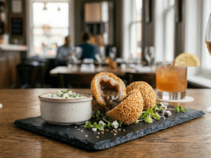 A&A Gourmet Sesame Ball - Crispy Fried Glutinous Rice Ball with Sweet Filling | Asian Dessert Appetizer